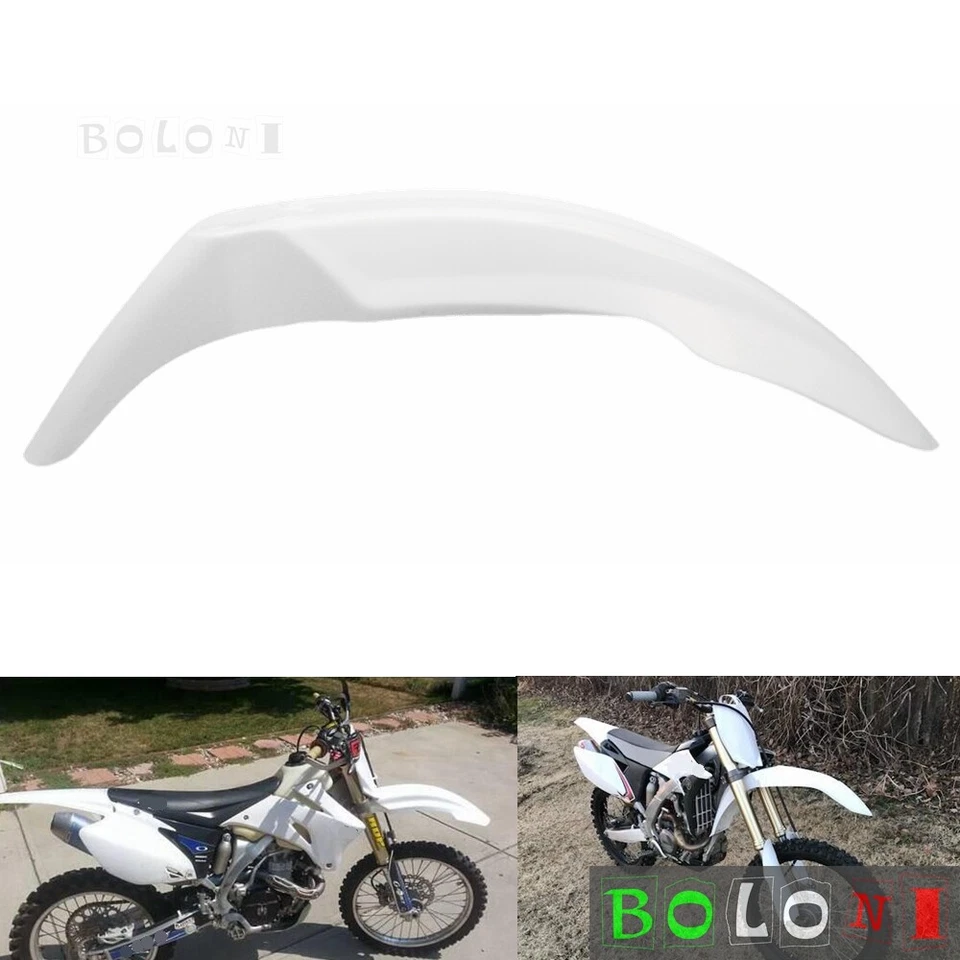 Cubierta guardabarros delantero para bicicleta Supermoto para TE125 TE250 FE350 FE450 TC TX MX  Foto 2 de 4