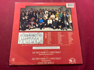 Band Aid–Do They Know It's Christmas?12” C5-50 BAND AID Do They Know It's Christmas? - 12” SINGLE