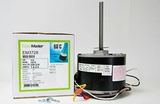 Air Conditioner Condenser Fan Motor 1/4 HP 230 Volts 1075 RPM EM-3728 OGD1026