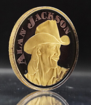 1998 Alan Jackson Country Music Tour 078 of 2500 1oz 999 FINE