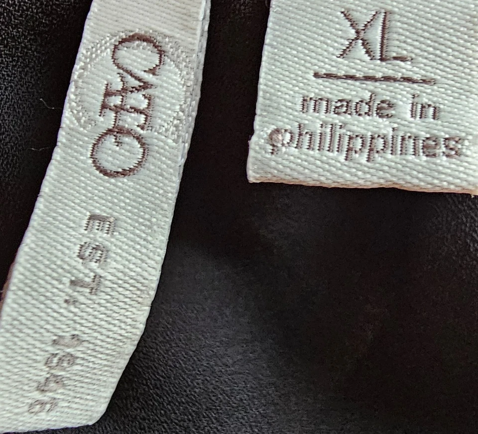 Camisa blusa top negra Cato para mujer talla XL X grande Foto 2 de 4