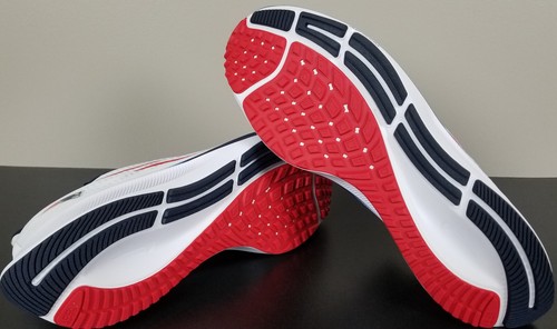 NIKE AIR ZOOM PEGASUS 37 "NEW ENGLAND PATRIOTS" WHITE BLUE CZ5456-100 (SIZE 15) - Picture 12 of 15