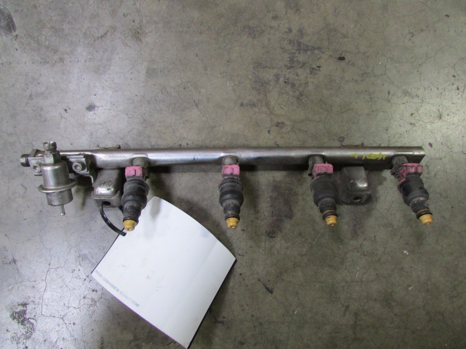 Ferrari 355, LH Left Fuel Rail, w/o Injectors, Used, P/N 172560