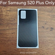 Samsung Galaxy S20 Plus decal sticker - Genuine 3M 2080 Vinyl Color options