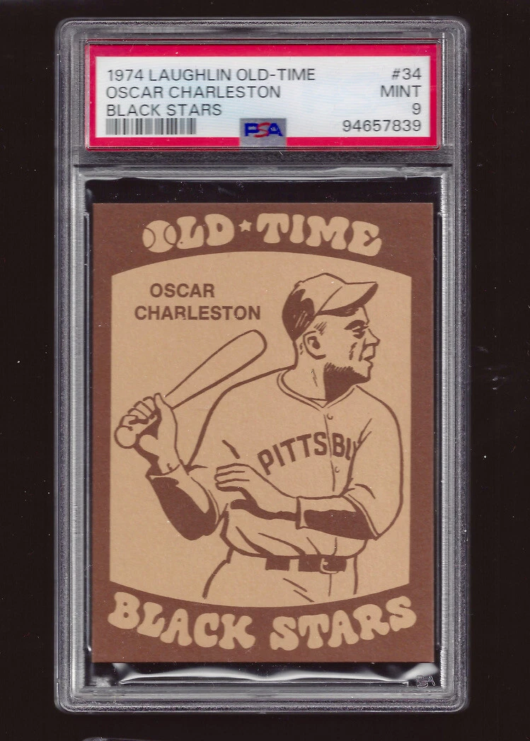 1974 Laughlin Old Time Black Stars - Oscar Charleston #34 for sale | eBay