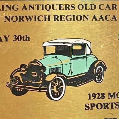 1982 Rolling Antiquers Old Car Club AACA 1928 Model A Sports Coup