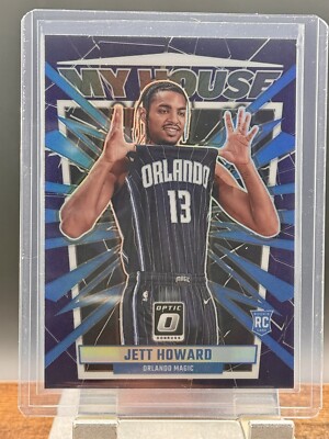 2023-24 Panini Donruss Optic - My House Purple Prizm #14 Jett Howard (RC)
