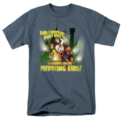 SCOOBY DOO WOULDVE GOTTEN AWAY Licensed Adult Men's Graphic Tee Shirt SM-3XL