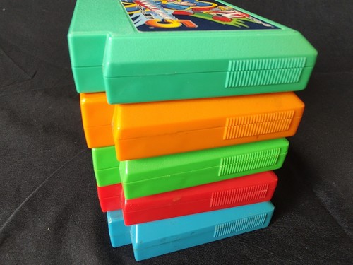 Nintendo Famicom FC (NES) RockMan(Megaman) series 5 game cartridge set-g0830- - Picture 10 of 16