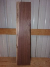 1 PC WALNUT LUMBER WOOD KILN DRIED BOARD 32 1/8"X 7 3/16"X 13/16" LOT 290L FLAT