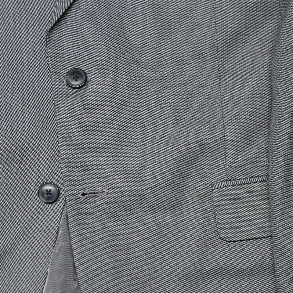 Saddlebred 44S 34x30 Gris Hombre Abrigo Deportivo Chaqueta Pantalones Traje Foto 3 de 4