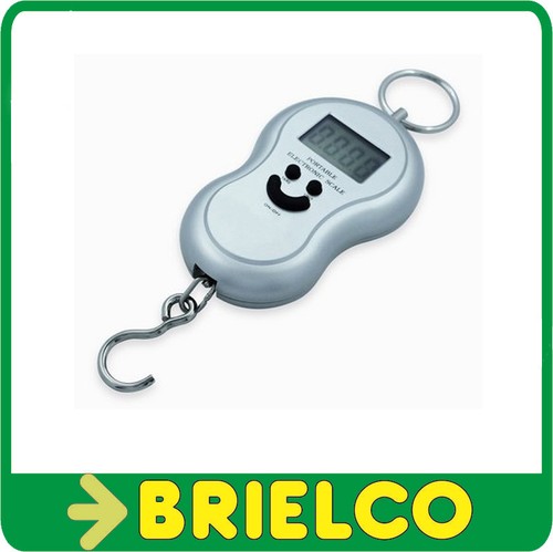 BASCULA BALANZA DIGITAL CON GANCHO MAX 50KG PESAR MALETA | eBay