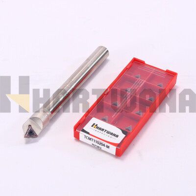 45 Degree Chamfering Milling Cutter 1 Flute With Carbide Inserts TCMT110204