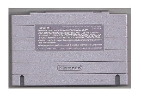 Front Mission SNES Game Cartridge USA (note: buyer DOES NOT pay import fees) - Image 2 of 2