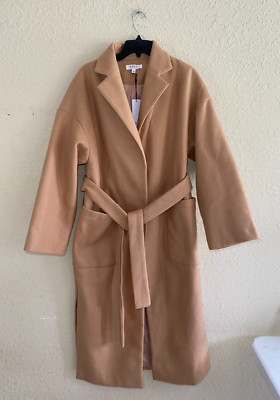 LBLC The Label Womens Marie Jacket Camel Size Large