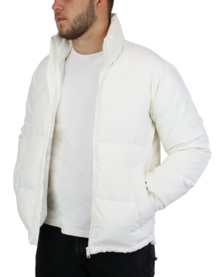 Sandro Jacke Herren XS Puffer Unten Feder Gepolstert Reißverschluss Hoher Kragen