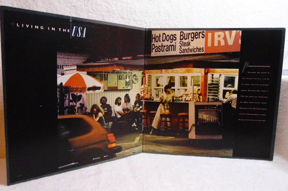 Linda Ronstadt–Living In The USA 1978 Asylum Records Rock Vinyl LP EX/EX - Image 3 of 4