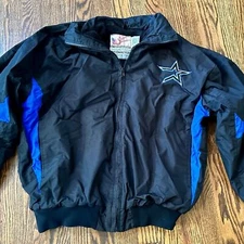 VTG Ripon Jackets Milwaukee Sporting Goods Mens Starter Zip Black Size L EUC