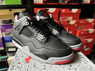 Air Jordan Bred Reimagined 2024 Fire Red Black Cement IV Chicago Union  OW