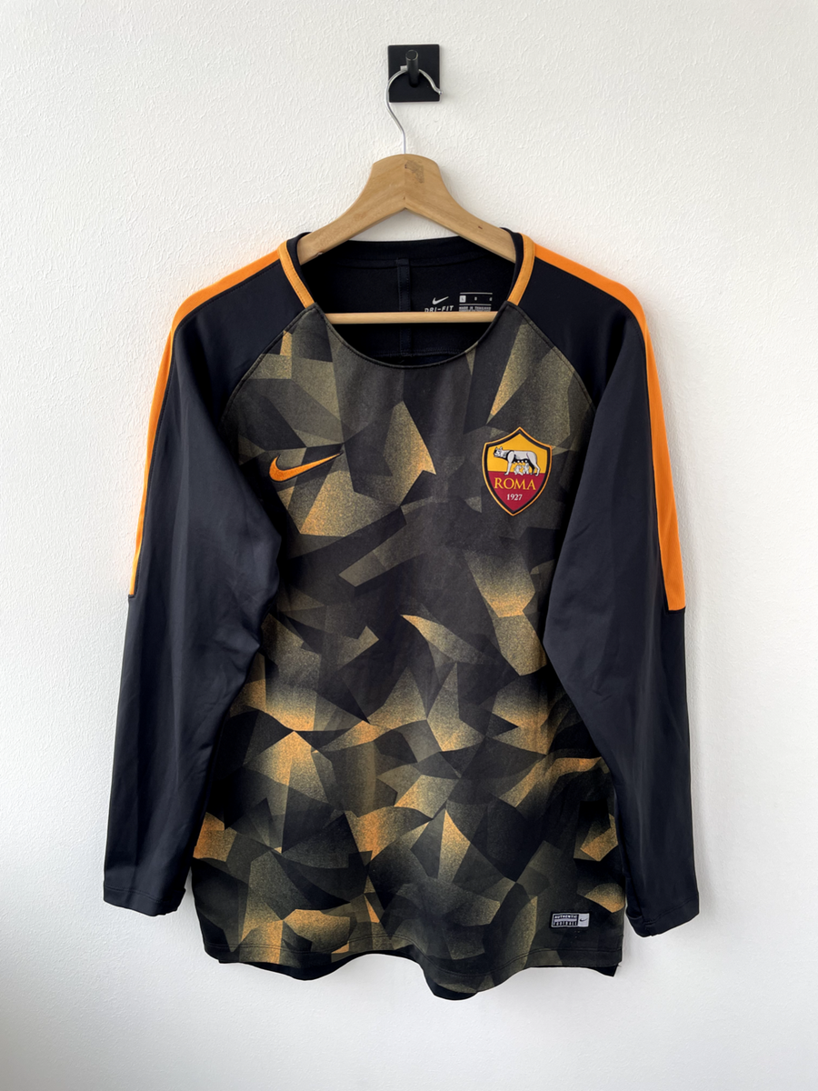 AS ROMA 2017/2018 TRAINING FOOTBALL SOCCER CAMISETA MAGLIA JERSEY JACKET  NIKE