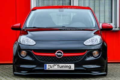 Frontspoiler Für Ab 2005 LST Frontspoiler Set Für Opel C Ab 08.2005 - Spoilerlippen Links & Rechts, Schwarz LST Zierleiste Vorne