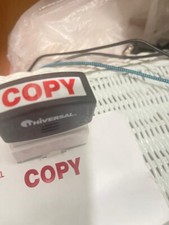 USED Universal Self-inking Stamp: FILE COPY stamp 5D 