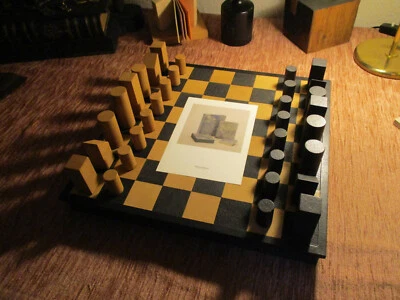 LUXUS SCHACHSPIEL für BIBLIOPHILE Buchbinder LEDER HANDEINBAND Schach CHESS - Bild 1 von 4