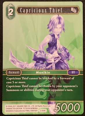 Launischer Dieb | 2-059C | Common | Wind | Opus II | Final Fantasy TCG