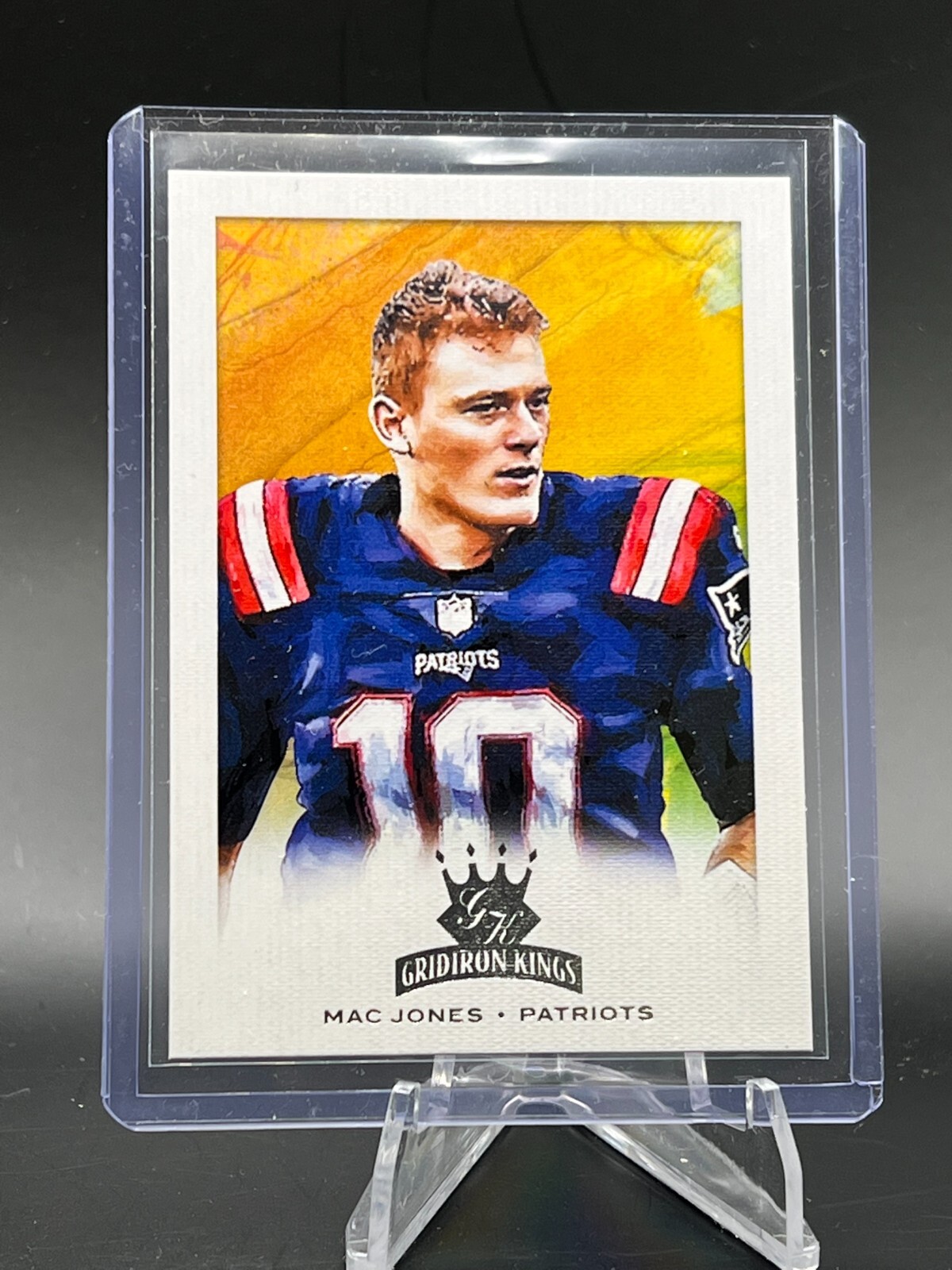 2021 Chronicles Mac Jones Gridiron Kings Rookie Card #GK-5 Patriots RC