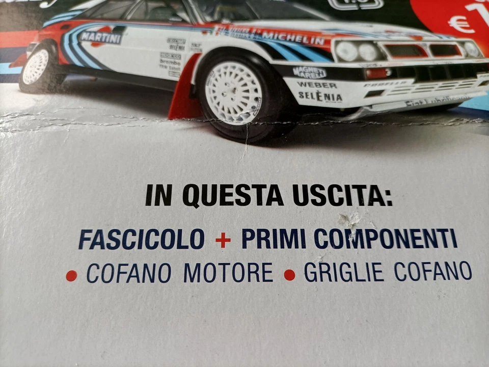 Costruisci Lancia Delta HF Integrale n. 1 Cofano . Sigillato Senza Fascicolo - Immagine 3 di 4