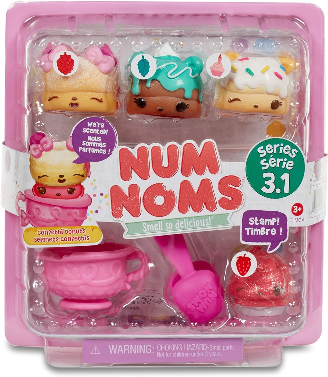 Num Noms Series 3.1 Confetti Donuts Starter Pack | eBay
