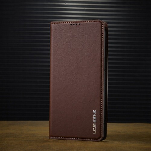 Flip Leather Wallet Magnetic Case for iPhone 16 15 14 13 12 11 XS XR 7 8 Plus SE - Picture 44 of 85