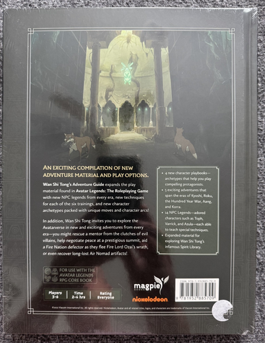 AVATAR LEGENDS RPG Core Book / Adventure Guide / Combat Action Deck - NEW Sealed - Picture 5 of 6