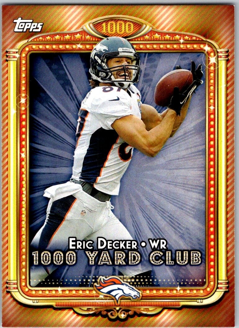 2013 Topps - 1000 Yard Club #30 Eric Decker