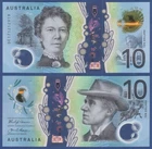 AUSTRALIA 10 Dollars (2017) UNC P. 63