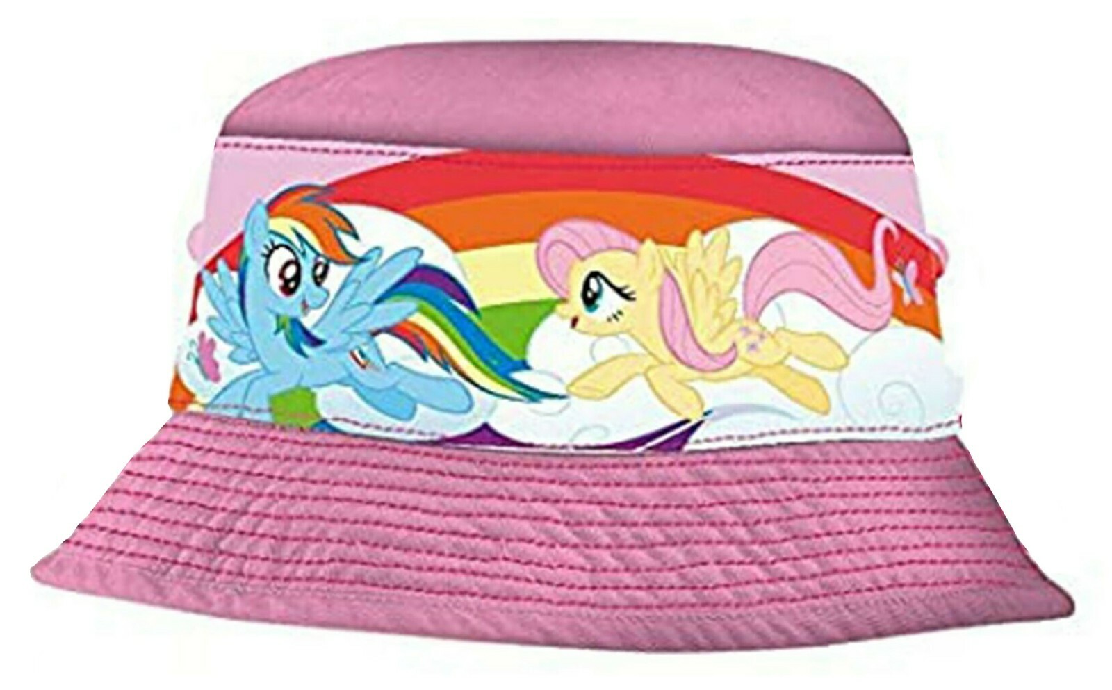 Cappello a secchiello My Little Pony cotone ragazza colore brillante cappello pescatore regalo