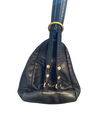 DELANE Canada black Leather backpack DELANE Canada Black Luxurious Leather Backpack Bag Purse  main image 2