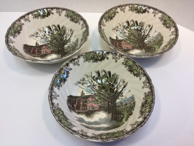Friendly Village Fruit/Salad Bowl Three Bowls