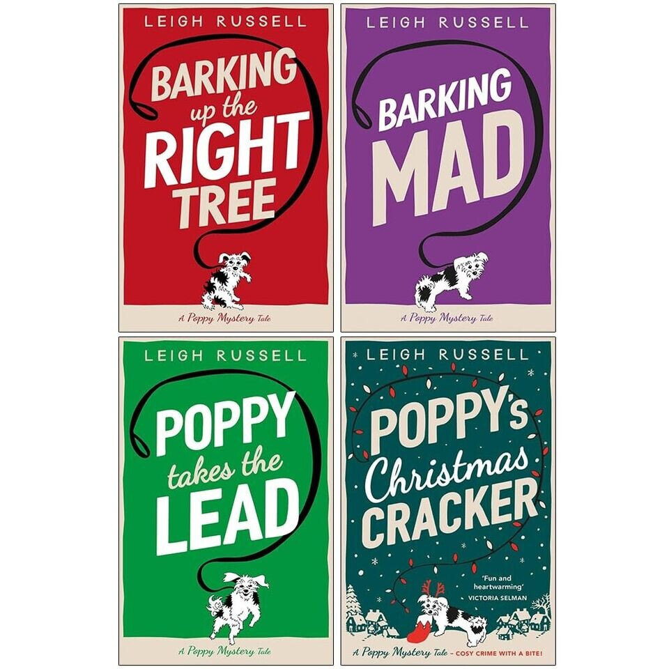 A Poppy Mystery Tale Collection 4 Books Set By Leigh Russell Poppy Takes The Lea
