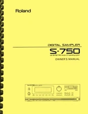 Roland S-750 Digital Sampler OWNER'S MANUAL