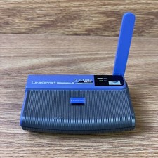 Linksys WUSB11 Blue  Black 2.4GHz 802.11b 11Mbps Wireless USB Network Adapter
