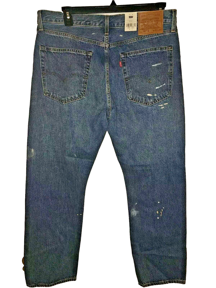 J1 Levi's 551 Z 1961 Jeans Big E Red Tab Men Sz 36 x 32 Medium