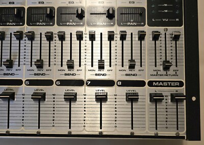 Vintage Audiotronix 8300, 8-Channel Stereo Mixer RARE Spring