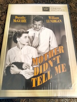 Mother Didn't Tell Me DVD 1950 Dorothy McGuire 20th Century Fox Cinema Archives