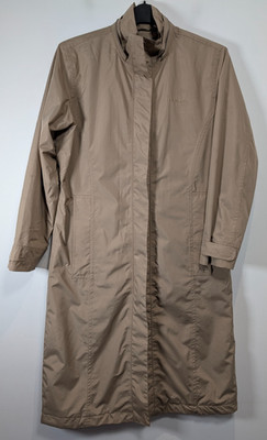 Rohan Globetrotter Mac Mantel Damen Medium Beige Barricade Wasserdicht Lange Länge