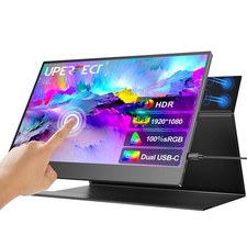 Monitor touchscreen 15,6 pollici 1920x1080 monitor da gioco HDMI USB C schermo