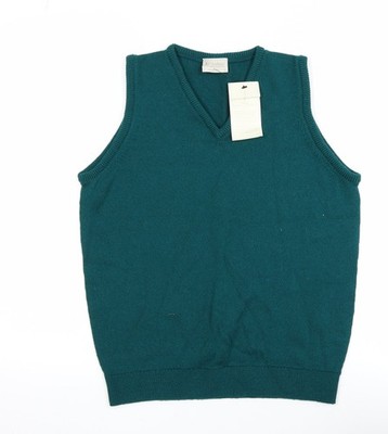 Weste Pullover Herren UK Größe S Glenbrae Grün