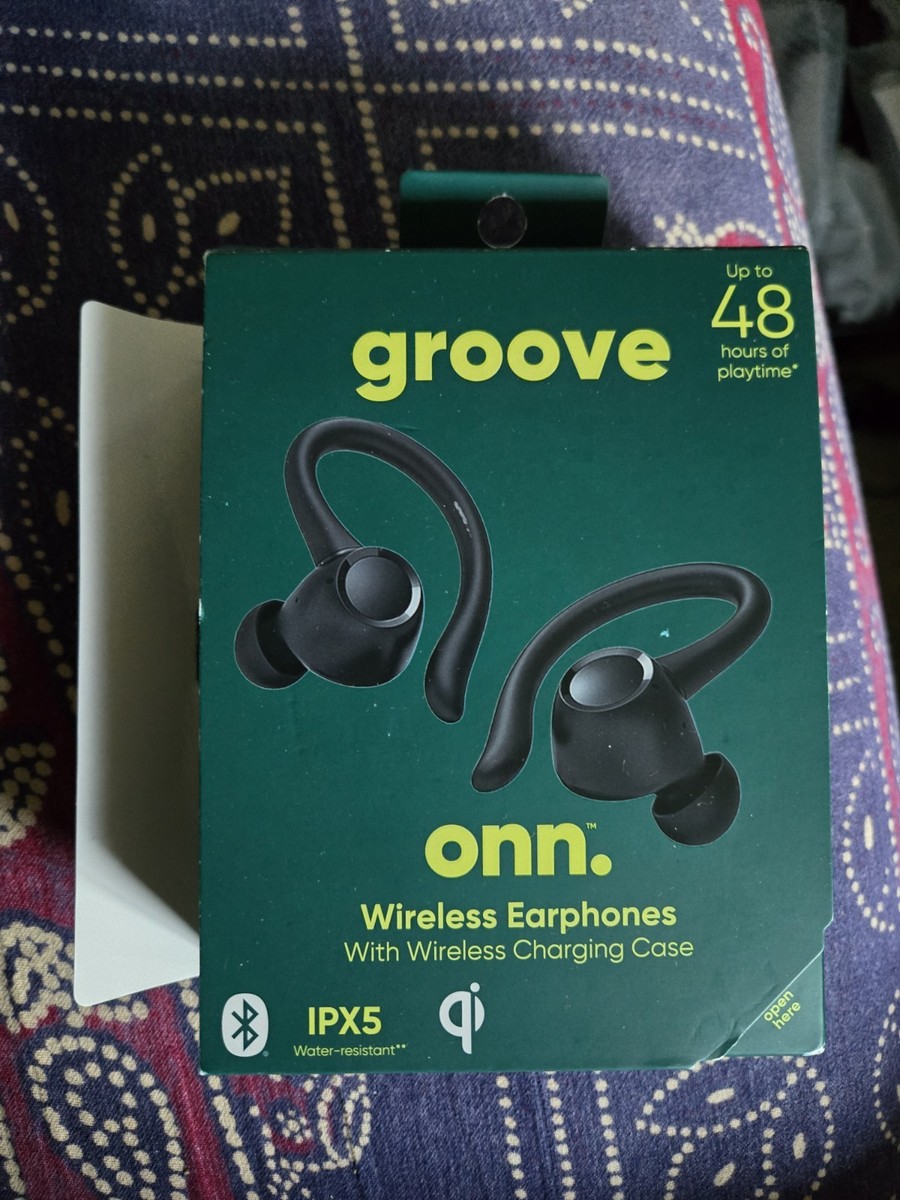 Charging Case Audifonos Groove Onn BRAND NEW Onn Groove Bluetooth