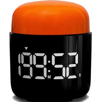 Table Twist Timer, Large LED Display Stopwatch, Silent & Loud Alarm, 199 Minu...