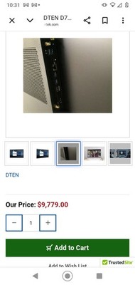 DTEN D7X 75'' Windows  new( needs module )
